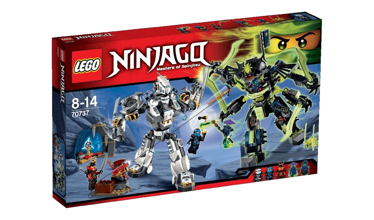 Lego Ninjago. Битва механических роботов  